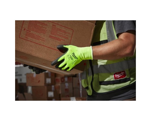 Захисні рукавиці Milwaukee Hi-Vis Cut розмір XL/10, 12 пар (4932492916)