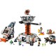 Конструктор LEGO City Космічна база й стартовий майданчик для ракети 1422 деталей (60434)