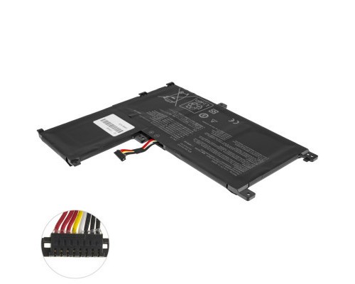 Акумулятор до ноутбука AsusZenBookUX560UA/Q504 B41N1532, 3320mAh (50Wh), 4cell, 15.2V AlSoft (A47859) 