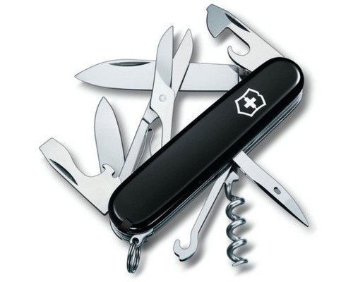 Ніж Victorinox Climber Ukraine Чорно-червоний (1.3703.3.1)