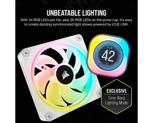 Система рідинного охолодження Corsair iCUE Link H150i LCD RGB (CW-9061010-WW)