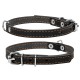 Нашийник для тварин Collar одинарний Ш 12 мм Д 24-32 см чорний (00161)