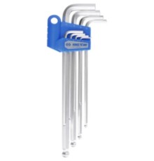 Ключ KING TONY шестигранний 7 шт. екстрадовгий Г-подібний з кулькою дюймовий (20107SR)