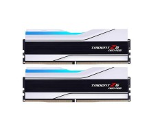 Модуль пам'яті для комп'ютера DDR5 32GB (2x16GB) 6400 MHz Trident Z5 Neo RGB Matte White G.Skill (F5-6400J3239G16GX2-TZ5NRW)