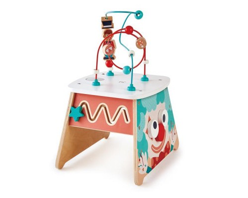 Розвиваюча іграшка Hape Бізікуб Цирк з підсвічуванням (E1813)