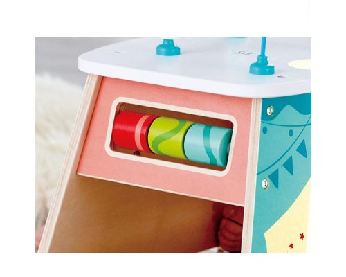 Розвиваюча іграшка Hape Бізікуб Цирк з підсвічуванням (E1813)