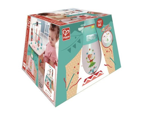 Розвиваюча іграшка Hape Бізікуб Цирк з підсвічуванням (E1813)