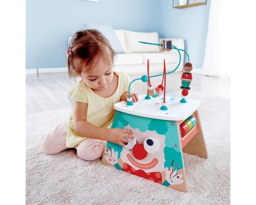 Розвиваюча іграшка Hape Бізікуб Цирк з підсвічуванням (E1813)