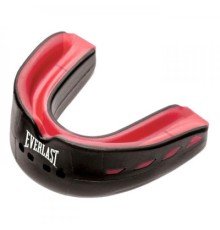 Капа Everlast Evershield Single Mouth Guard 722420-70-84 Чорний/Червоний Уні Т (009283574642)