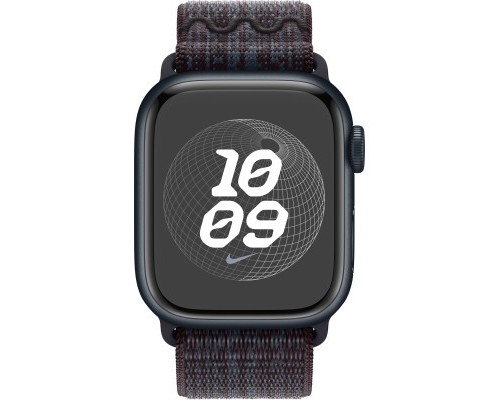 Ремінець до смарт-годинника Apple 41mm Black/Blue Nike Sport Loop (MUJV3ZM/A)