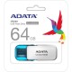 USB флеш накопичувач ADATA 64GB AUV 240 White USB 2.0 (AUV240-64G-RWH) 