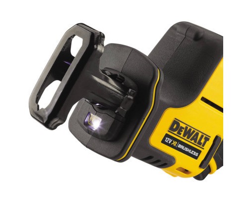 Шабельна пила DeWALT 10.8/12В XR Li-lon, 0 - 2800 хід/хв, 1.38 кг (без АКБ та ЗП) (DCS312NT)