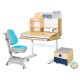 Парта з кріслом Mealux Timberdesk S (парта + крісло + тумба) (BD-685 S+ box BD 920-2 BL+Y-110 BLG)