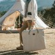 Туристичний стіл Naturehike CNH22JU031 із полицями бежевий (6975641888895)