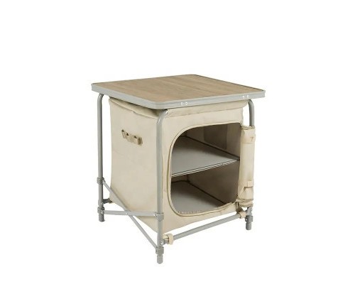 Туристичний стіл Naturehike CNH22JU031 із полицями бежевий (6975641888895) Туристичний стіл Naturehike CNH22JU031 із полицями бежевий (6975641888895)