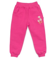 Штани дитячі Aziz трикотажні з утепленням (83029-116G-pink)