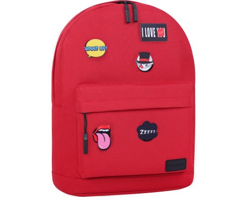 Рюкзак шкільний Bagland Молодіжний W/R 148 Червоний 17 л (00533662 Ш) (85678149)