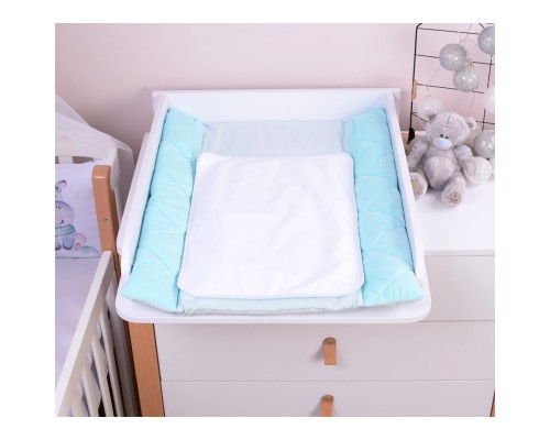 Пеленальний матрацик Верес Velour Mint 50х70 см (429.07)