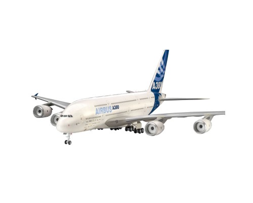 Збірна модель Revell Літак Airbus A380 Перший політ рівень 5 масштаб 1:144 (RVL-04218)
