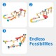 Конструктор Hape лабіринт Marble Run Гоночна траса 81 елементів (E1101)