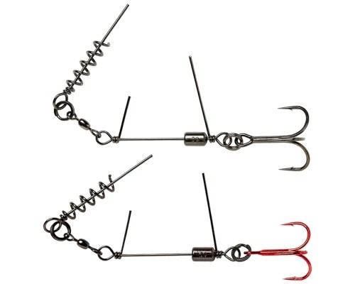 Оснащення Savage Gear SS Corkscrew Stinger 3G 1X 2/0 35kg Red + BN (2 шт/уп) (1854.18.77)