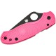 Ніж Spyderco Para 3 DLC BD1N Pink FRN (C223PPNBK)