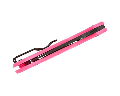 Ніж Spyderco Para 3 DLC BD1N Pink FRN (C223PPNBK)