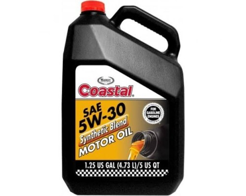 Моторна олива Coastal Synthetic Blend 5W30 4,73л