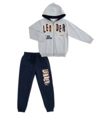 Спортивний костюм дитячий Breeze LEADER (14641-164-gray)