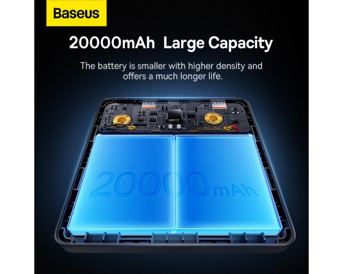 Батарея універсальна Baseus Blade HD 20000mAh PD/100W, Black (PPBL000101 / PPBLD100HD) 