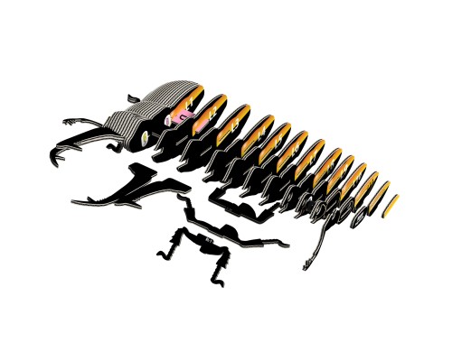 Пазл Eugy 3D Зоопарк Жук-олень (XEG-114)