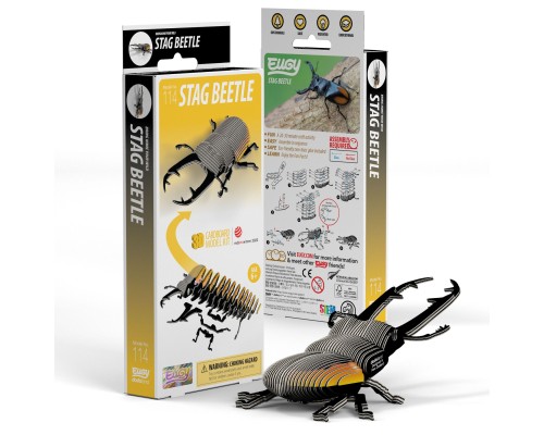 Пазл Eugy 3D Зоопарк Жук-олень (XEG-114)
