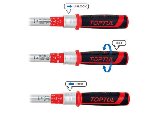 Ключ Toptul динамометричний 3/4