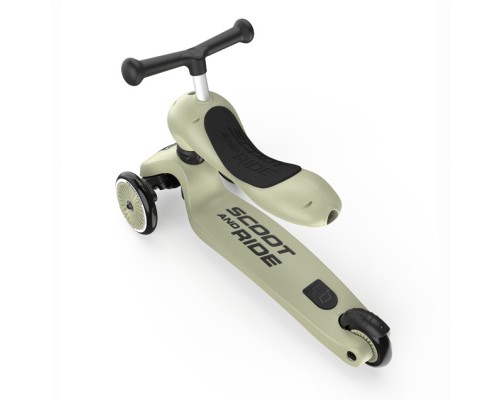 Самокат Scoot&Ride Highwaykick-1 1-5 років оливковий (SR-160629-OLIVE) Самокат Scoot&Ride Highwaykick-1 1-5 років оливковий (SR-160629-OLIVE)