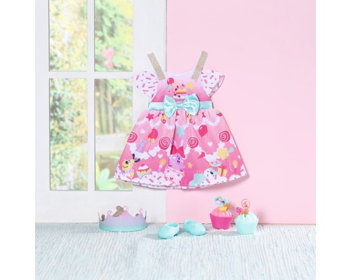 Аксесуар до ляльки Zapf Набір одягу для ляльки Baby Born День народження делюкс (834152)