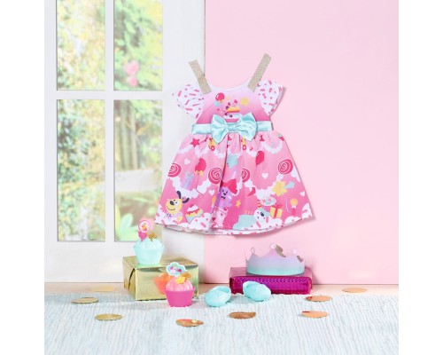 Аксесуар до ляльки Zapf Набір одягу для ляльки Baby Born День народження делюкс (834152)