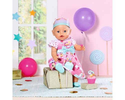 Аксесуар до ляльки Zapf Набір одягу для ляльки Baby Born День народження делюкс (834152)