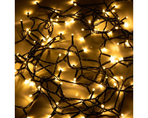 Гірлянда YES! Fun Нитка 120 LED Тепло-біла 8.4 м 8 режимів Мерехтіння (974832)
