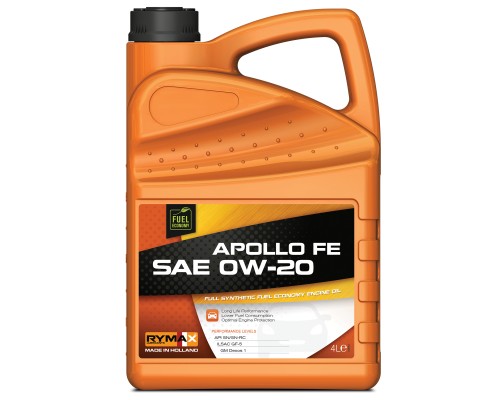 Моторна олива RYMAX Apollo FЕ 0W-20, 4л.