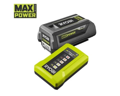 Набір акумулятор + зарядний пристрій Ryobi Max Power RY36BK17B-140 36V 1х4Ah, ЗП 1.7А (5133006228)