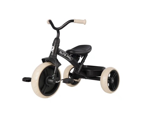 Дитячий велосипед QPlay Elite Pro триколісний Black (T10-BEliteProBlack)