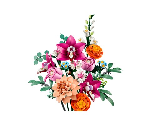 Конструктор LEGO Botanicals Милий рожевий букет квітів (10342)