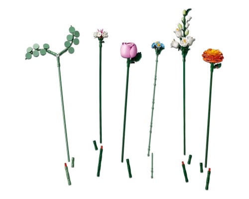 Конструктор LEGO Botanicals Милий рожевий букет квітів (10342)