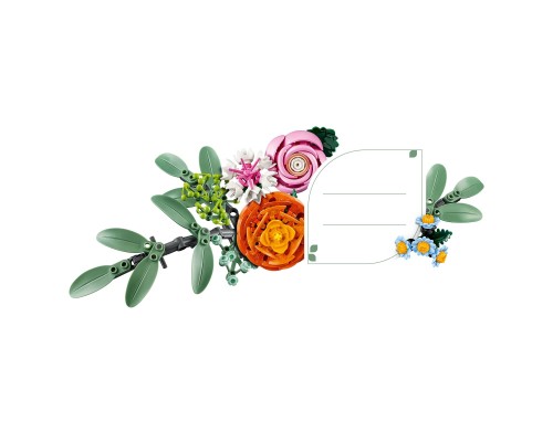 Конструктор LEGO Botanicals Милий рожевий букет квітів (10342)