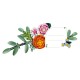 Конструктор LEGO Botanicals Милий рожевий букет квітів (10342)