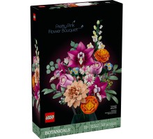 Конструктор LEGO Botanicals Милий рожевий букет квітів (10342)