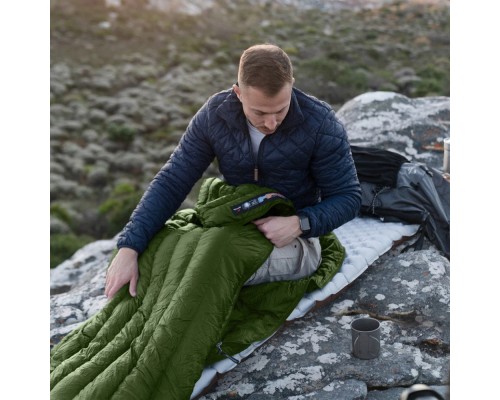 Спальний мішок Naturehike CWM295 CNK2300SD013, зелений (6976023920882)