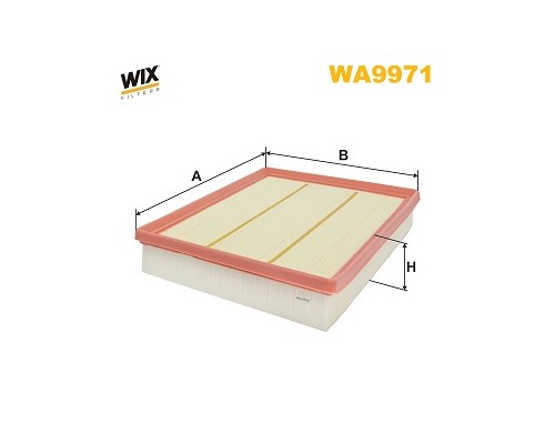 Повітряний фільтр для автомобіля Wixfiltron WA9971