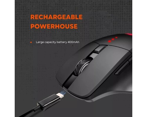 Мишка Canyon Crusader GMW-13 RGB Wireless Black (CND-SGMW13)