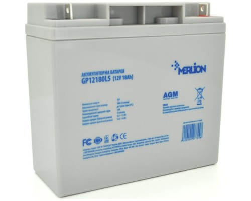 Батарея до ДБЖ Merlion 12V-18Ah (GP12180L5)